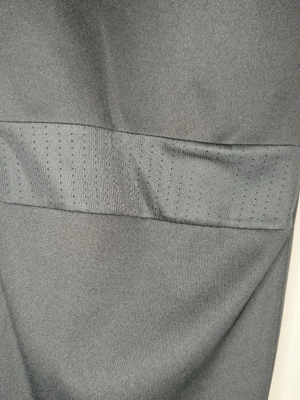 Adidas Track Pants Zipper Ankles Black Gray Stripe Mens XL Climacool